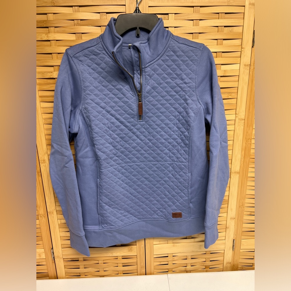 L.L. Bean women’s quilted quarter zip pullover
